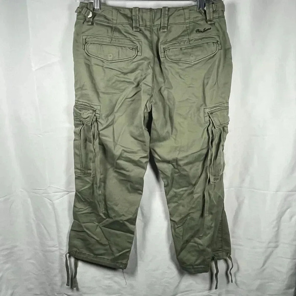 Ralph Lauren Polo Jeans green capri womens size 6 cotton cropped casual - Picture 5 of 9
